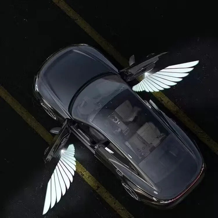 Car Angel Wings Light